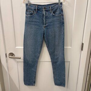 AGOLDE X Talula High Rise Taper Jeans Size 27